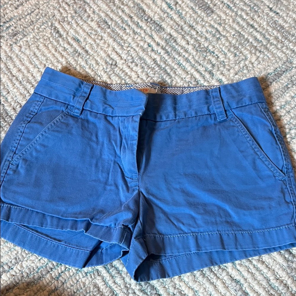 J. Crew Vibrant Blue Women's Bermudas